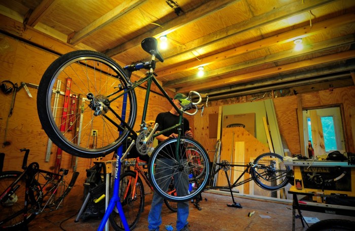 Setting up the brakes