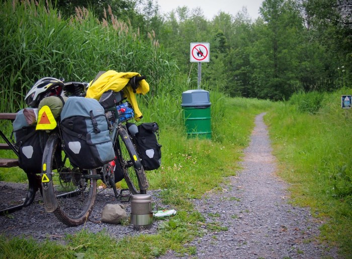  No fires allowed, but nothing mentioned about camping