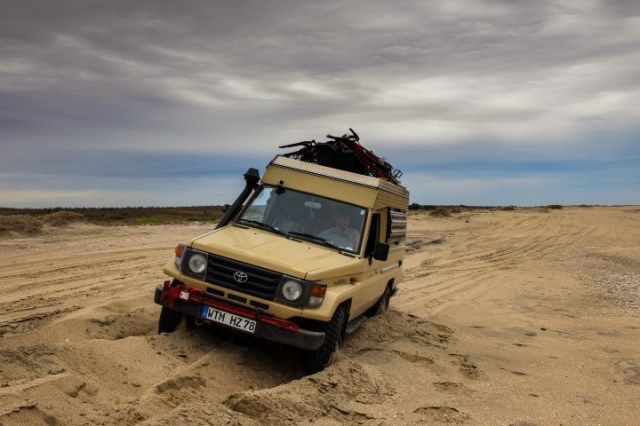 Claudia's Stuck in the Sand