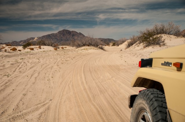 Route Through Afton Canyon